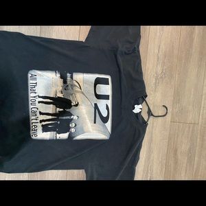 U2 tee shirt has a nice vintage fade. Bought back in the early 2000s for their